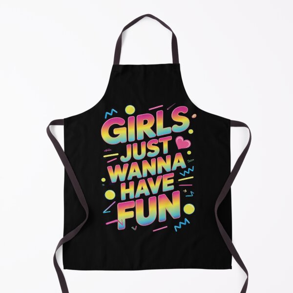 Item preview, Girls Just Wanna Have Fun 70's 80's 90's 1980s 21 designed and sold by DigitaldeligArt.