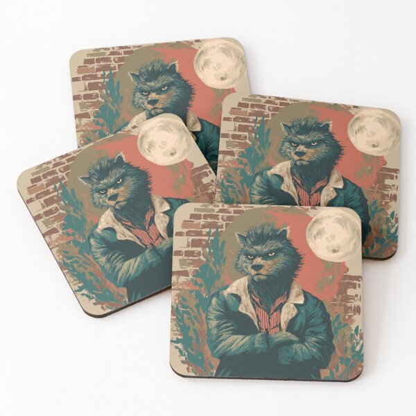 Item preview, Urban Werewolf Under the Full Moon designed and sold by LawleyKingdom.