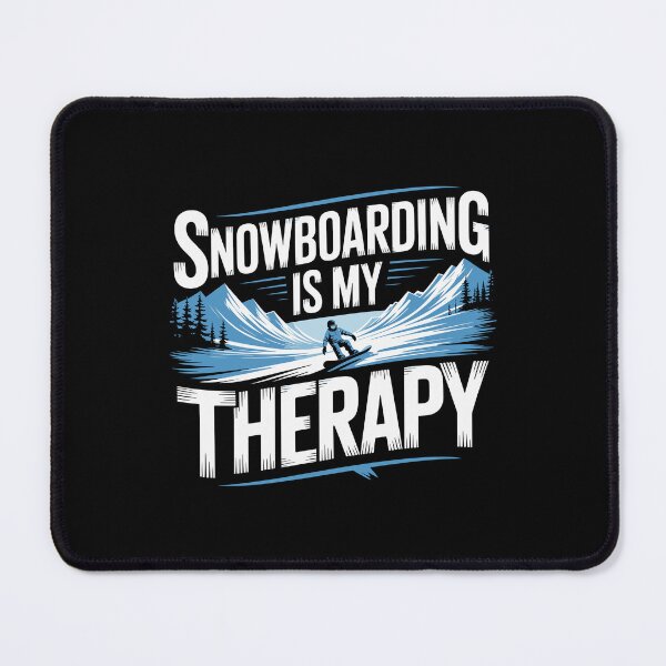 Item preview, Snowboarding Is My Therapy designed and sold by theartfulaspie.