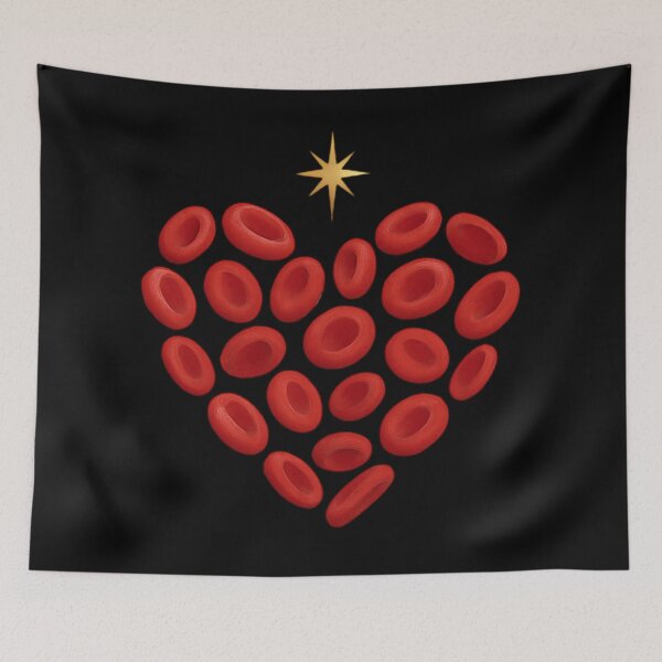 Item preview, Heart Made Of Blood Cells designed and sold by Virelo.