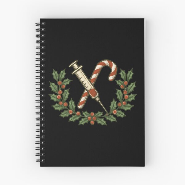 Item preview, Syringe And Candy Cane Holiday Lab Tech Design designed and sold by Virelo.