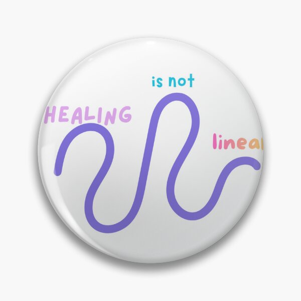 Item preview, Healing is not linear  designed and sold by Sarasaurusrexx.