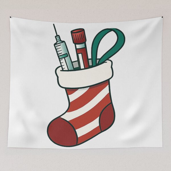 Item preview, Funny Holiday Syringe And Tube Lab Tech Gift designed and sold by Virelo.