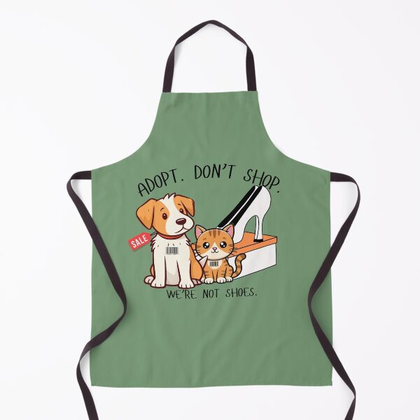 Item preview, Adopt. Don't Shop. We're not shoes. designed and sold by JustPetMe.