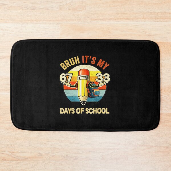 Item preview, BRUH IT’S MY 67+33 DAYS OF SCHOOL Funny 100th Day School Design designed and sold by gladysenglish.