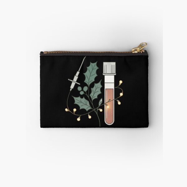 Item preview, Holiday Blood Draw Tube And Needle Art designed and sold by Virelo.