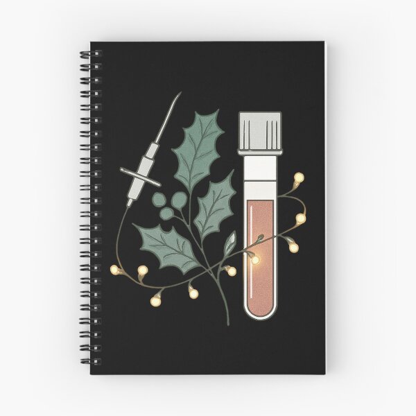 Item preview, Holiday Blood Draw Tube And Needle Art designed and sold by Virelo.
