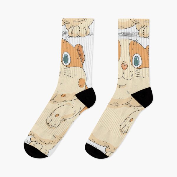 Item preview, Cute Cat Illustration Cartoon Style designed and sold by Grafititee.