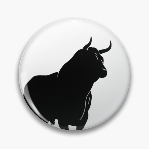 Item preview, Minimalist Bull Trading Discipline Art designed and sold by chartlogicneo.