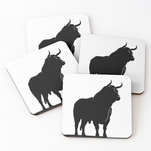 Item preview, Minimalist Bull Trading Discipline Art designed and sold by chartlogicneo.