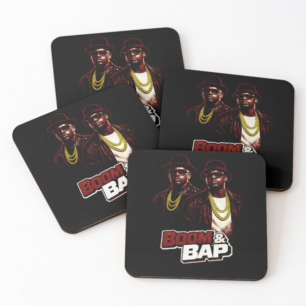 Item preview, Boom & Bap - 80s hip hop duo designed and sold by SteadyRolling.