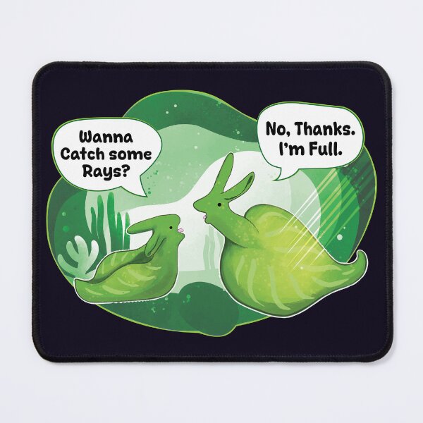 Item preview, Sea Slugs Elysia Chlorotica Funny design - Half-plant, Half-animal designed and sold by SciArtPrintShop.