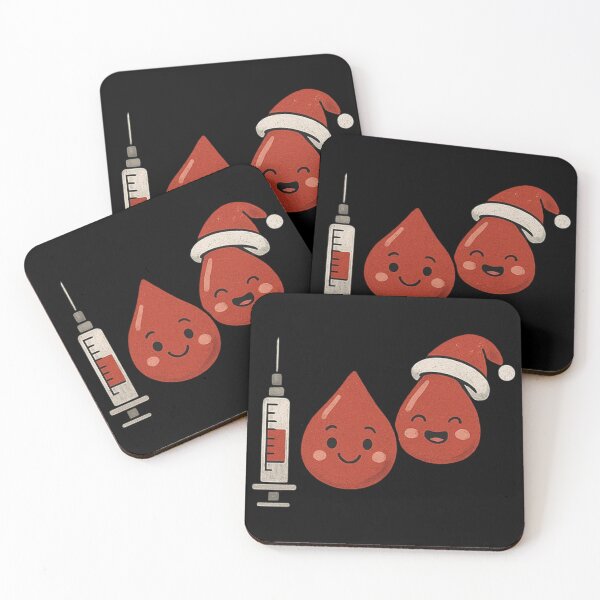 Item preview, Cute Phlebotomist Christmas Blood Drops designed and sold by Virelo.