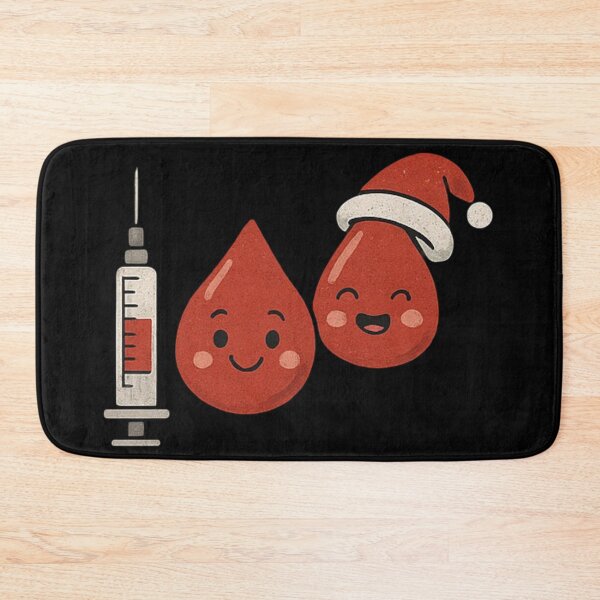 Item preview, Cute Phlebotomist Christmas Blood Drops designed and sold by Virelo.