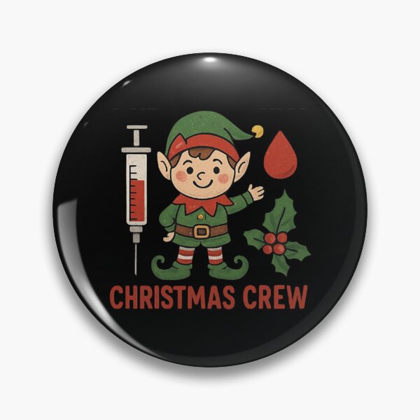 Item preview, Phlebotomist Christmas Crew Elf designed and sold by Virelo.