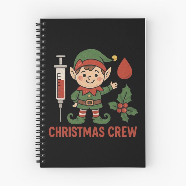 Item preview, Phlebotomist Christmas Crew Elf designed and sold by Virelo.