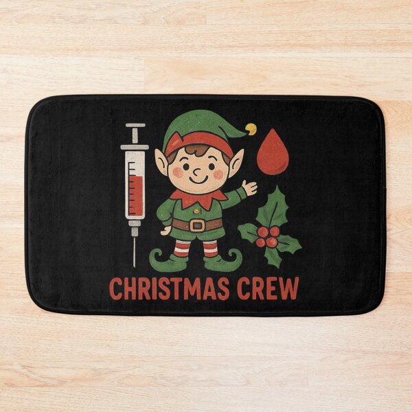 Item preview, Phlebotomist Christmas Crew Elf designed and sold by Virelo.