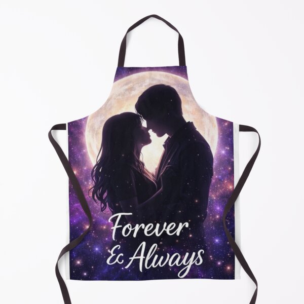 Item preview, Eternal Love Under the Moon – Romantic Night Sky Illustration designed and sold by ArtByKapil.