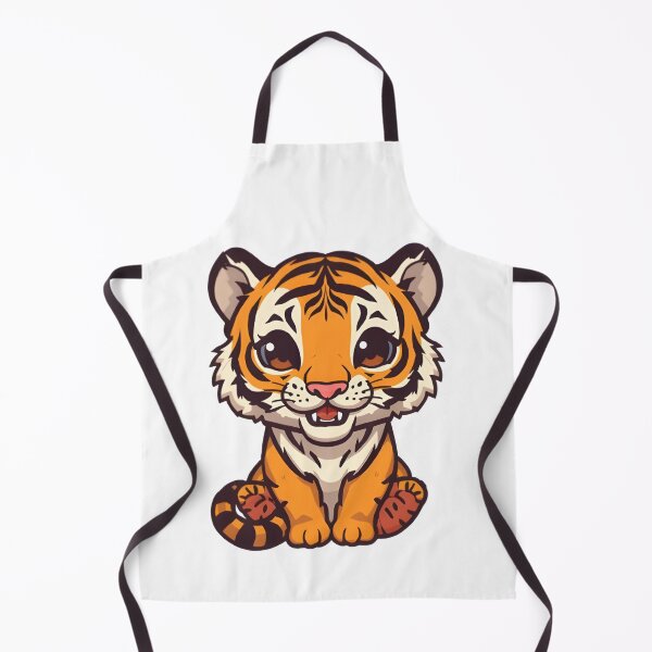 Item preview, Cute Tiger Face Sticker designed and sold by Teewave-Ashish.