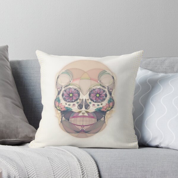 Item preview, Skull - circular designed and sold by lazylaves.