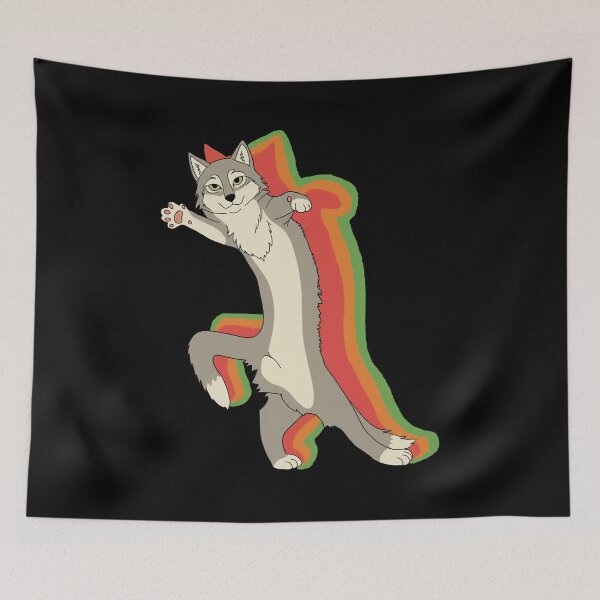 Item preview, Fox Mardi Gras Costume Dancing Carnival Illustration designed and sold by JEFDodsonArt.