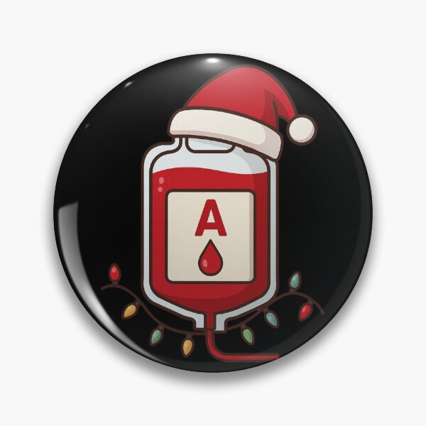 Item preview, Phlebotomist Christmas Blood Bag A Type designed and sold by Virelo.