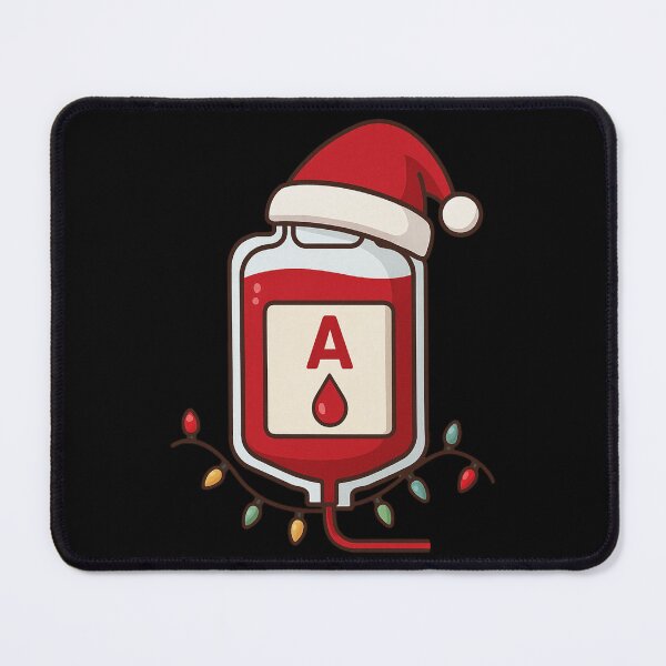 Item preview, Phlebotomist Christmas Blood Bag A Type designed and sold by Virelo.