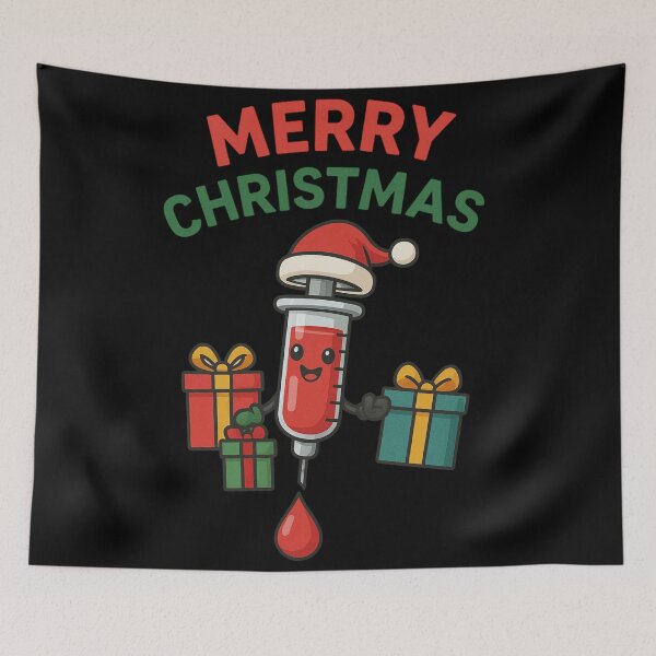 Item preview, Merry Christmas Phlebotomist Syringe Gift designed and sold by Virelo.