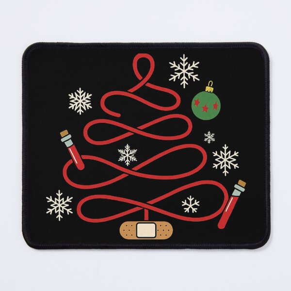 Item preview, Phlebotomist Christmas Tree Vein Tube Design designed and sold by Virelo.