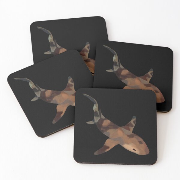 Item preview, Nurse Shark Minimal Ocean Illustration designed and sold by SkreeeCreations.
