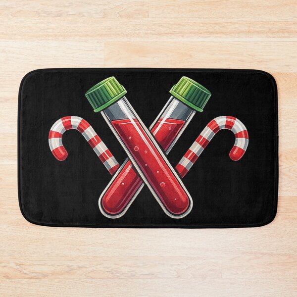Item preview, Phlebotomist Christmas Candy Cane Blood Vials designed and sold by Virelo.