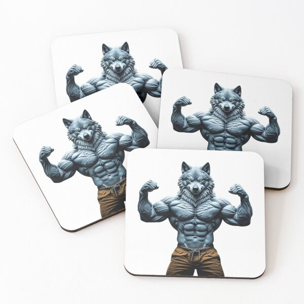 Item preview, Alpha Wolf Gym Shirt Muscular Wolf Bodybuilder Beast Mode Fitness Graphic Tee Powerlifting Workout Motivation Apparel for Hardcore Lifters Strength Training Fans | Premium HD Sticker designed and sold by MillionaireGenZ ⭐⭐⭐⭐⭐ (5.0).