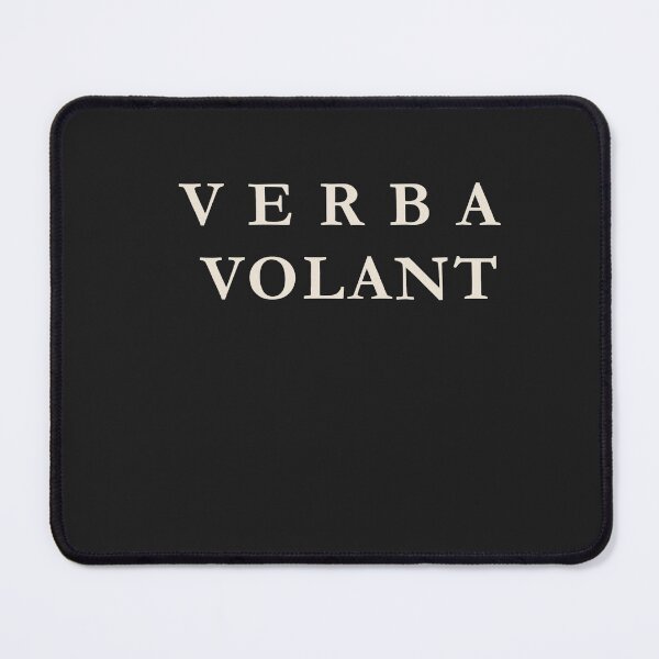 Item preview, Verba Volant Latin Dark Academia Writing designed and sold by semenol.