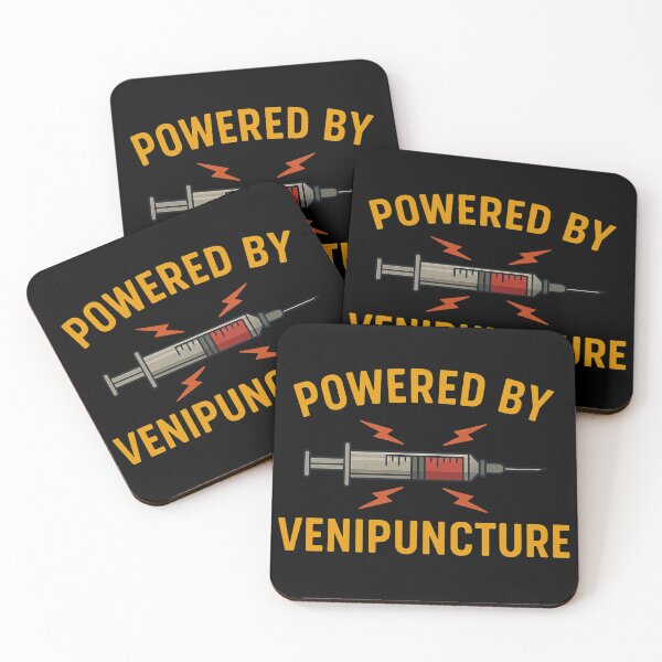 Item preview, Powered by Venipuncture Fueled by Phlebotomist Skill designed and sold by Virelo.