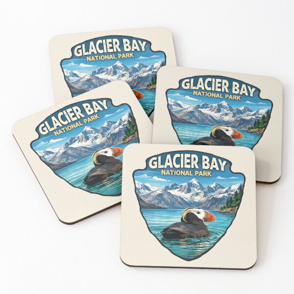 Item preview, Glacier Bay National Park Alaska Sticker designed and sold by Gideon Emmerich.