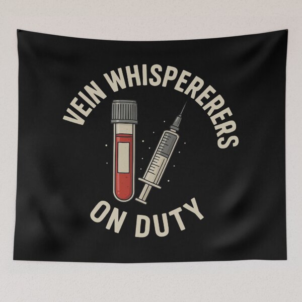 Item preview, Vein Whisperer Phlebotomist Humor Gift For Professionals designed and sold by Virelo.