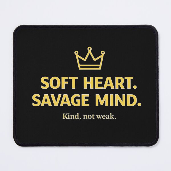 Item preview, Soft Heart Savage Mind Shirt – Strong Woman Empowerment Quote designed and sold by AdicretorDesign.