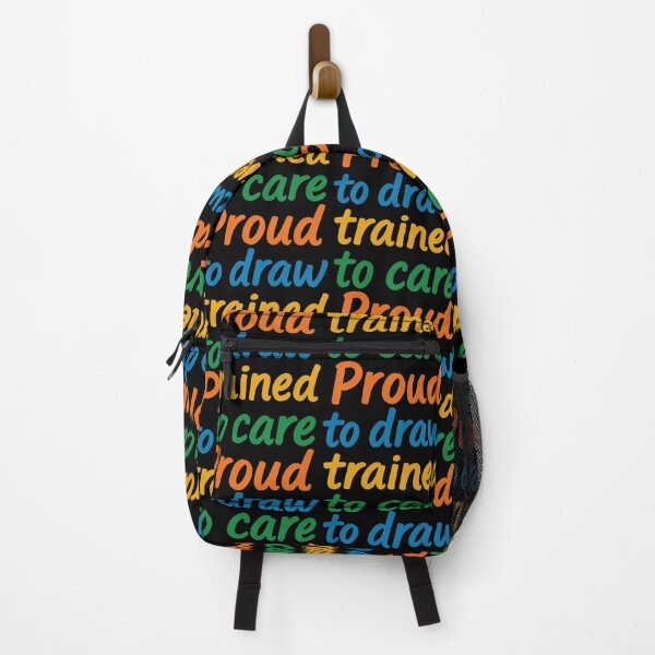 Item preview, Proud To Draw Trained To Care designed and sold by Virelo.