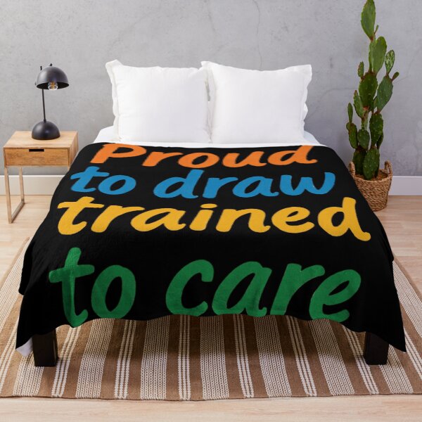 Item preview, Proud To Draw Trained To Care designed and sold by Virelo.