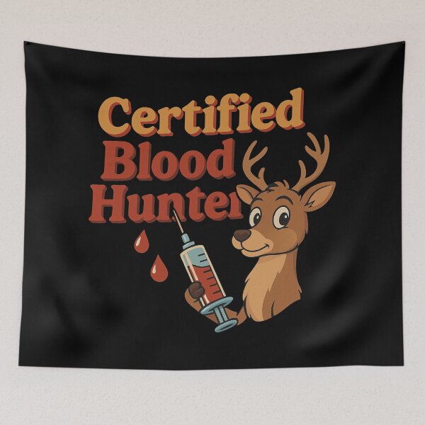 Item preview, Certified Blood Hunter Deer Phlebotomist Humor Design designed and sold by Virelo.