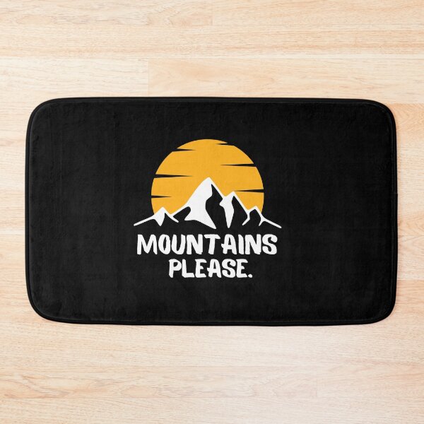 Item preview, Mountains Please. Gift for Mountains Lovers designed and sold by Kondi-Art.