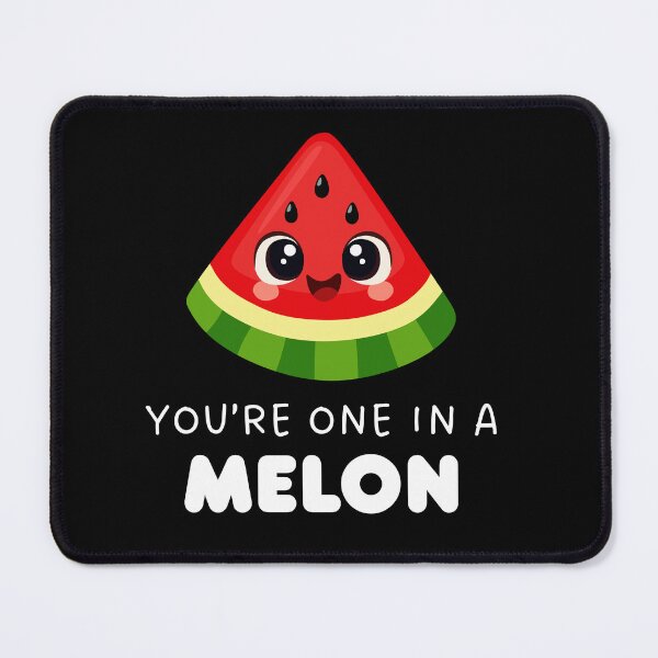 Item preview, You Are One in a Melon – Kawaii Cute Melon Pun Design designed and sold by timizar.