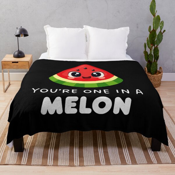 Item preview, You Are One in a Melon – Kawaii Cute Melon Pun Design designed and sold by timizar.