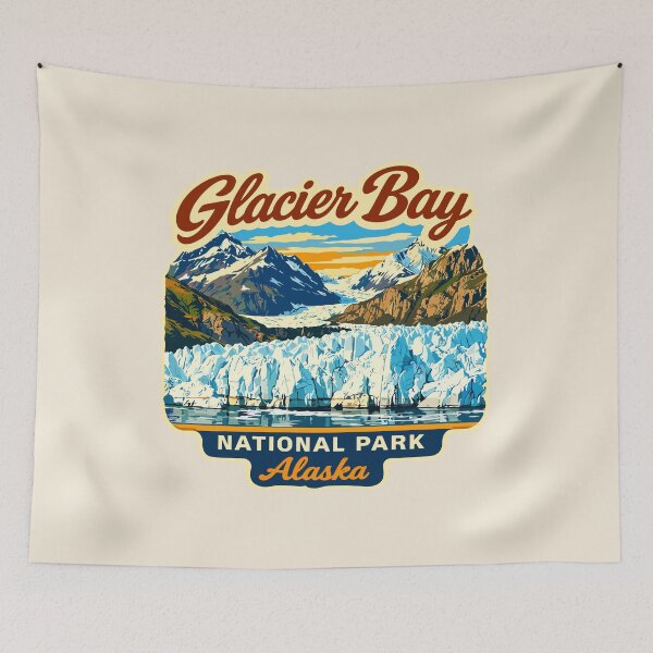Item preview, Glacier Bay National Park Alaska Sticker designed and sold by Gideon Emmerich.