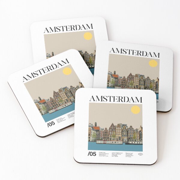 Item preview, Amsterdam Minimalist Aesthetic designed and sold by moyjoystudio.