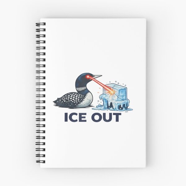 Item preview, Stupid Canadian Wolf Bird Says Ice Out  designed and sold by waikibi ⭐⭐⭐⭐⭐.