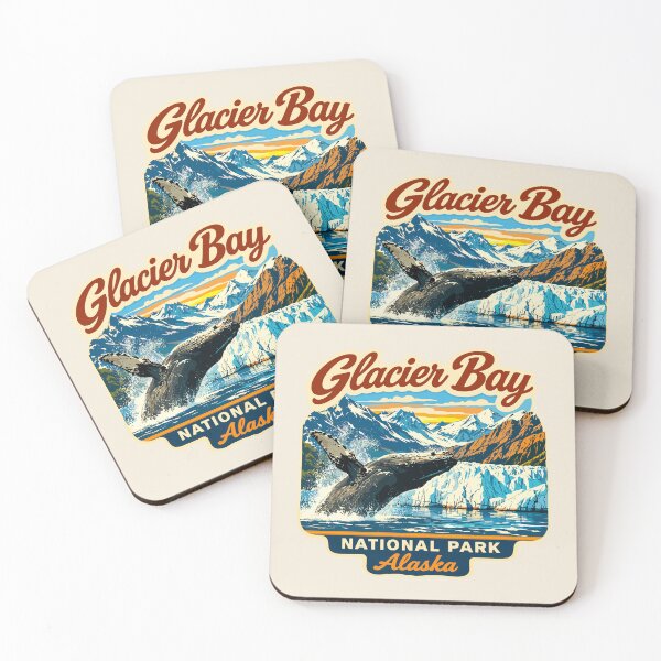 Item preview, Glacier Bay National Park Alaska Sticker designed and sold by Gideon Emmerich.