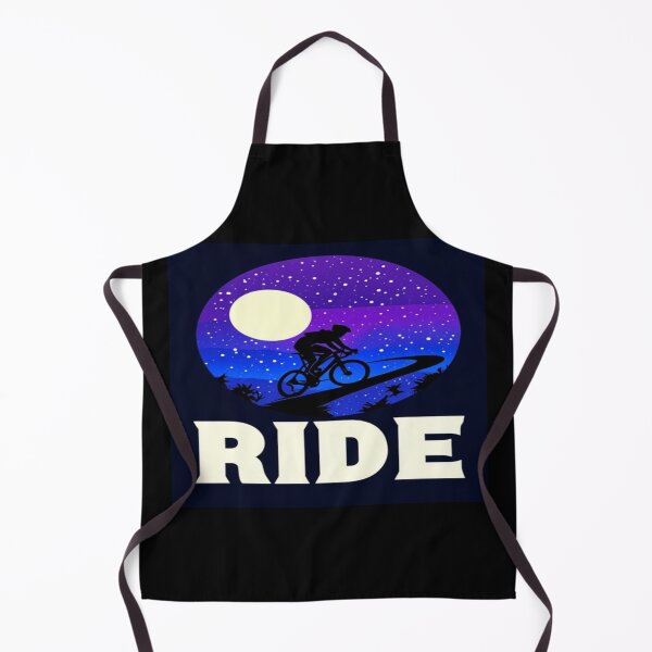 Item preview, Night Ride Under Moonlight – Dreamy Cyclist Silhouette on Starry Path for Adventure Lovers designed and sold by Bright Nest Studio.