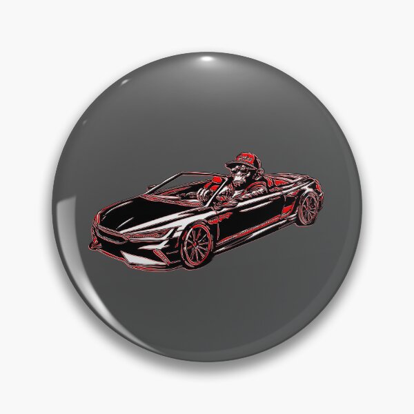 Item preview, Street Art Monkey Driver – Urban Graffiti Convertible Illustration designed and sold by 4rpixs.
