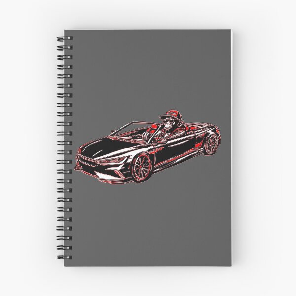 Item preview, Street Art Monkey Driver – Urban Graffiti Convertible Illustration designed and sold by 4rpixs.